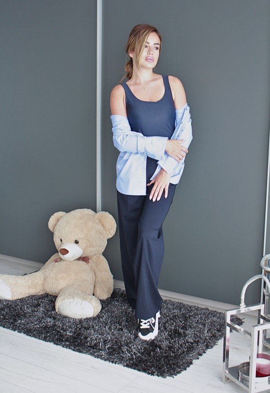 Azure Night Top