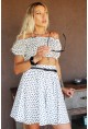 Crop- top Whisper in white 