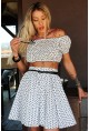 Crop- top Whisper in white 