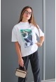 Тениска Rebel Nun Oversize 