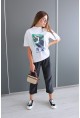 Тениска Rebel Nun Oversize 