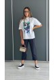 Тениска Rebel Nun Oversize 