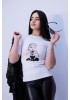 T-shirt  с апликация World 