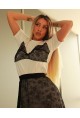 Дълъг T-shirt Lingerie от колекцията Karana Noir 