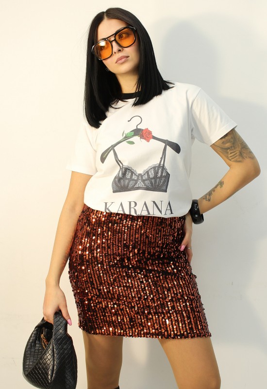T-shirt Karana Rose