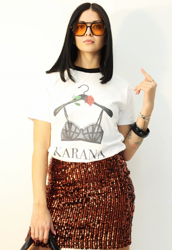 T-shirt Karana Rose