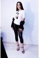 T-shirt с апликация Fashion