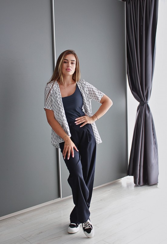Navy Elegance Pants