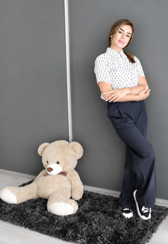 Navy Elegance Pants