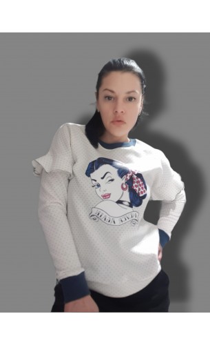 Суитшърт Never Again от колекцията Modern Princesses 