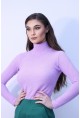 Поло в цвят люляк