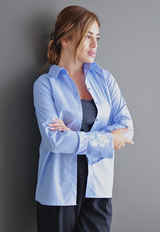 Azure Bloom Shirt Azure Bloom Shirt