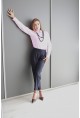 Класическа памучна риза Pink Elegance