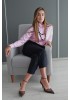 Класическа памучна риза Pink Elegance
