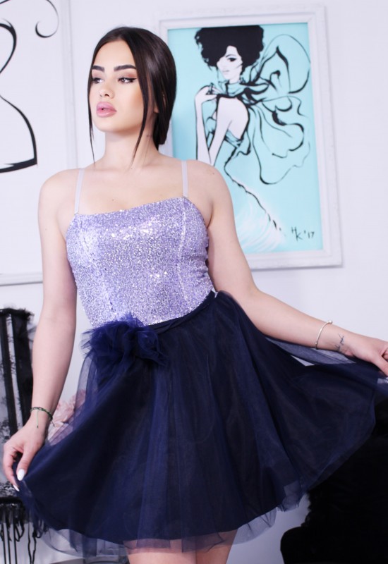 Рокля Midnight blue 