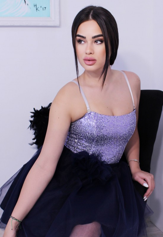 Рокля Midnight blue 